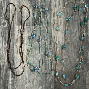 Claire’s Y2K Long Beaded Necklaces